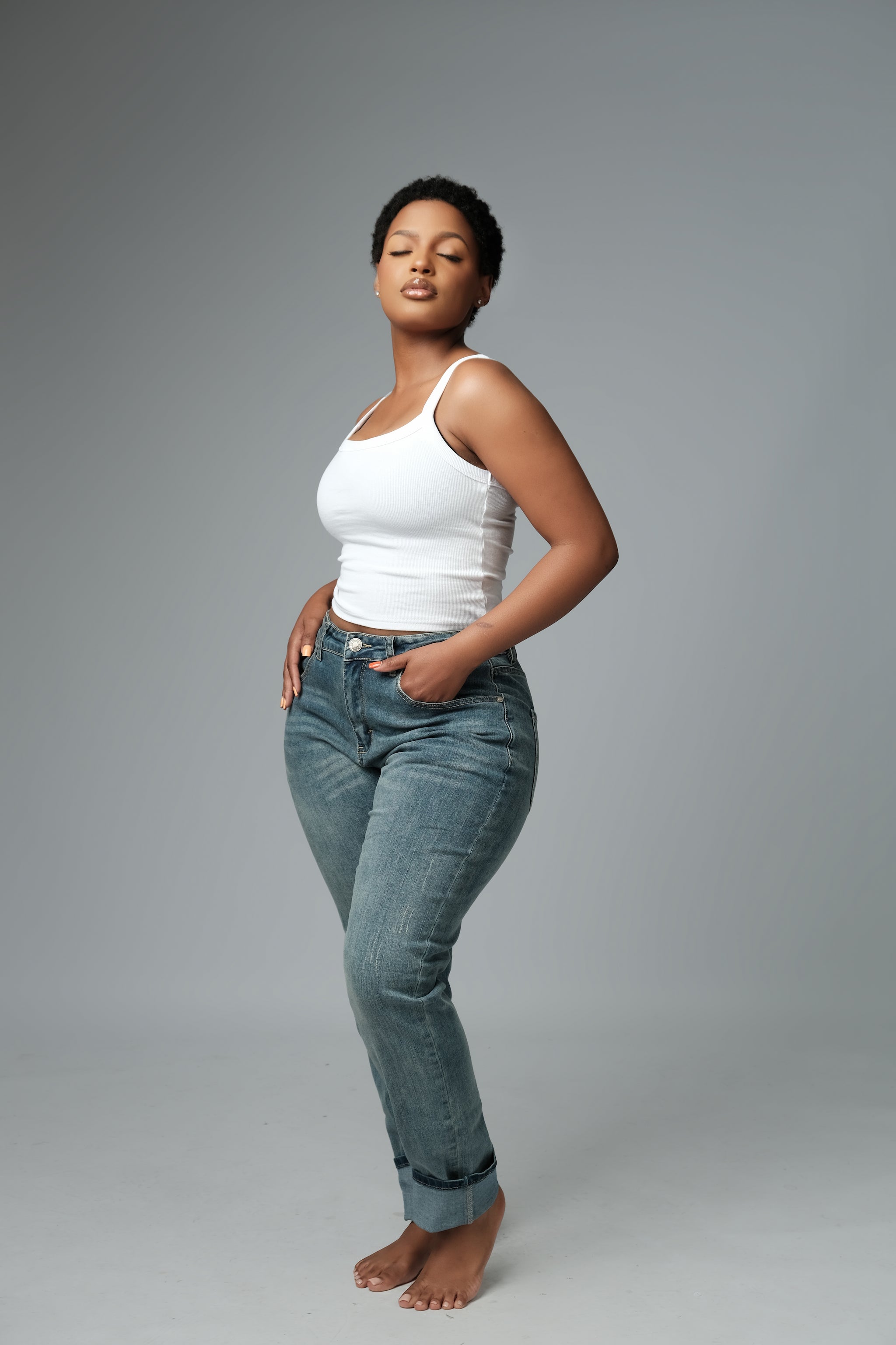 Relaxed Fit Boyfriend Jeans