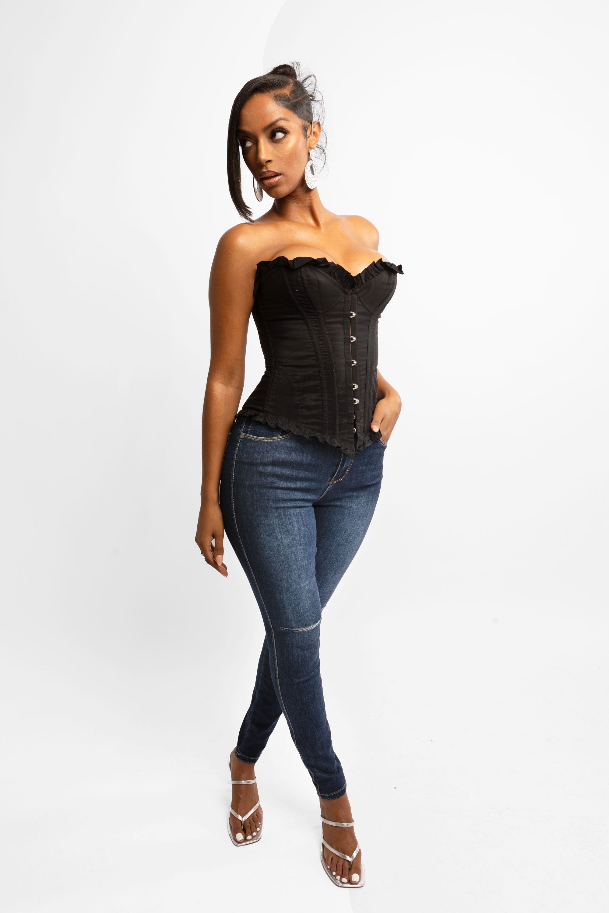 Sculpting High-Rise Skinny Jeans